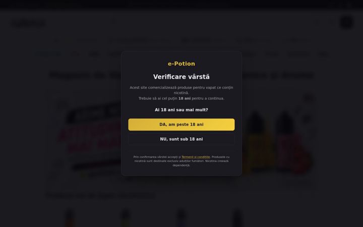 Screenshot of e-potion.ro