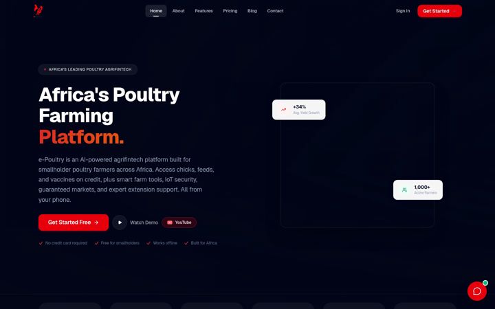 Screenshot of e-poultry.com