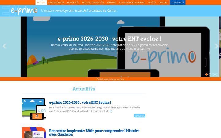 Zrzut ekranu e-primo.fr