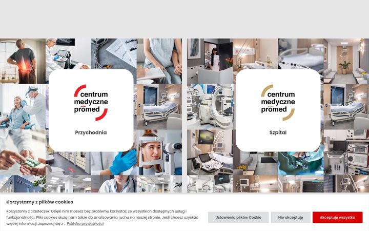 Kuvakaappaus sivustosta e-promed.pl