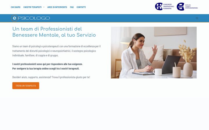 Ekrānuzņēmums no e-psicologo.it