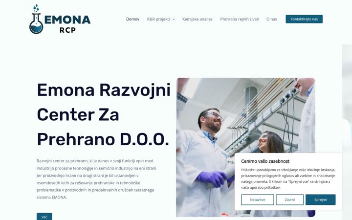 Ekrano kopija e-rcp.si