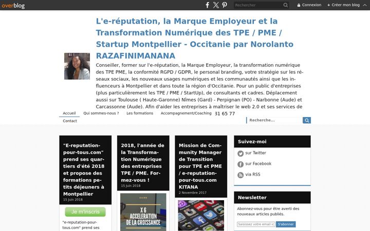 Screenshot of e-reputation-recruiting.com