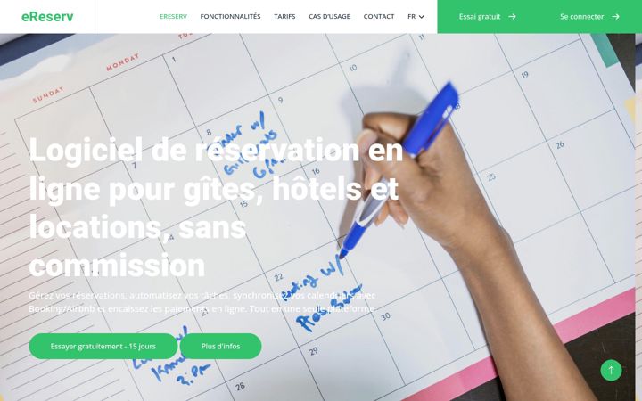 Screenshot of e-reserv.com