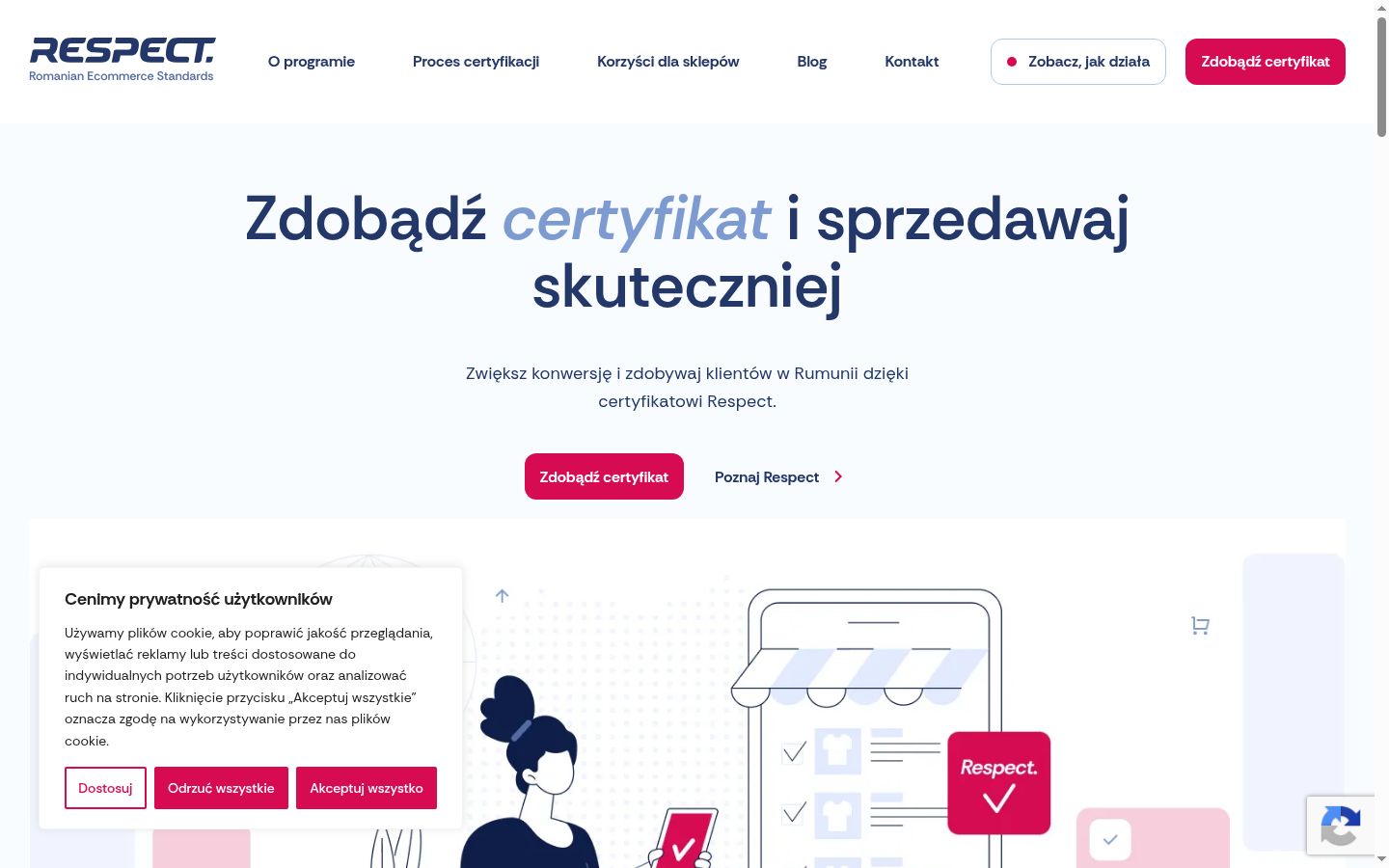 Snímek obrazovky baneru souhlasu zobrazeného před jakoukoli interakcí