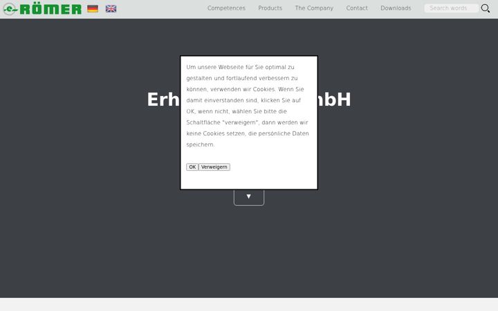 Screenshot of e-roemer.de