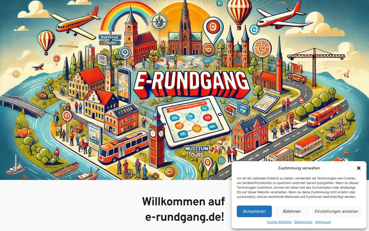 Snimka zaslona za e-rundgang.de