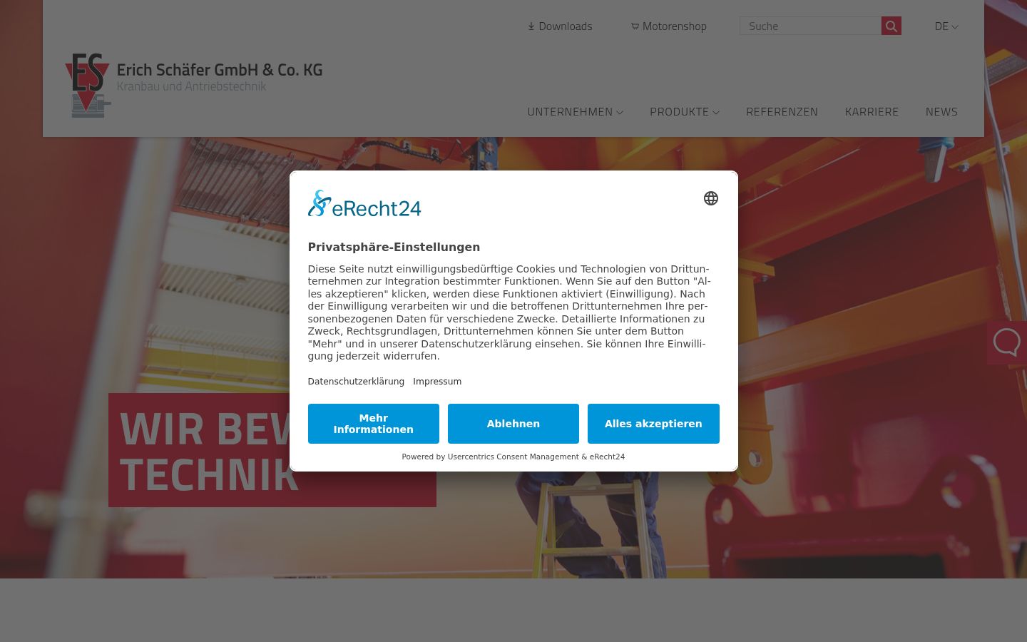 Screenshot tal-banner tal-kunsens muri qabel kwalunkwe interazzjoni