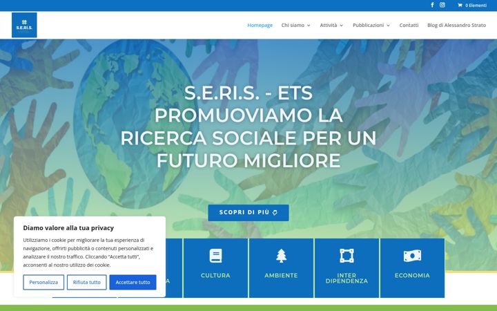 Ekrano kopija e-seris.org