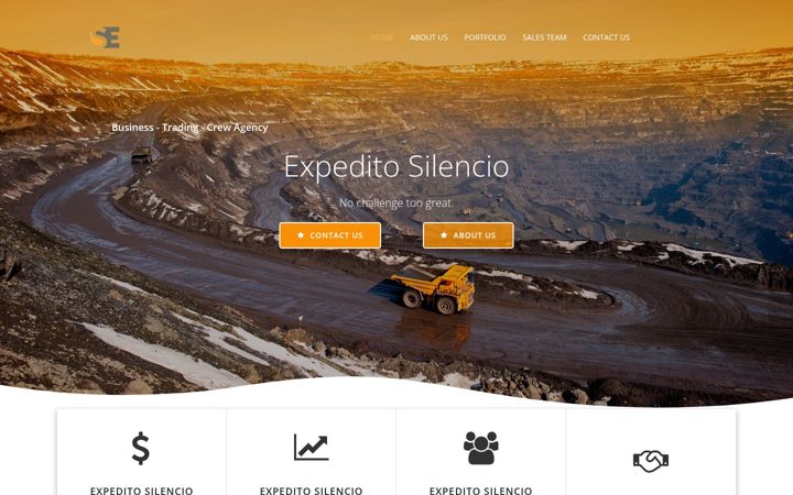 Screenshot stránky e-silencio.pt