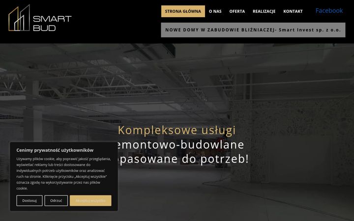 Posnetek zaslona e-smartbud.pl