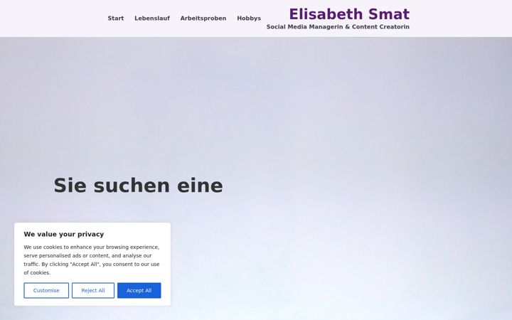 Captură de ecran a e-smat.de