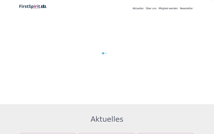 Screenshot von e-spirit-usergroup.com