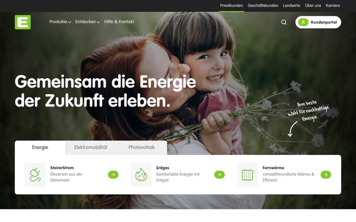 Screenshot of e-steiermark.com