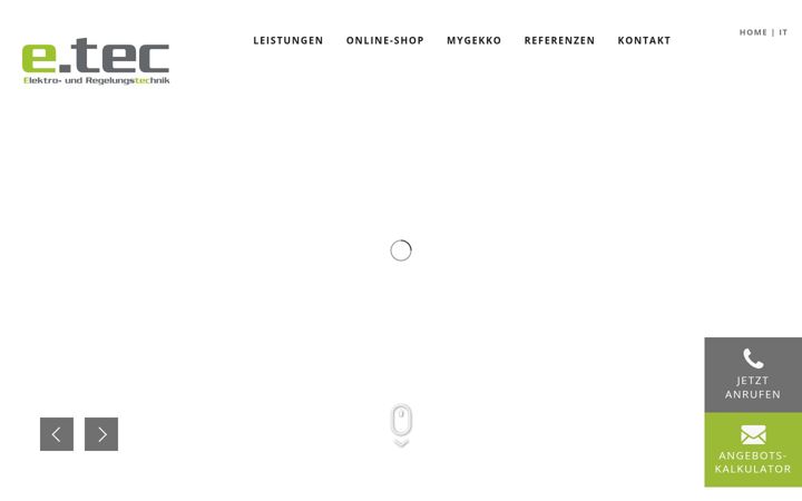 Screenshot van e-tec.it