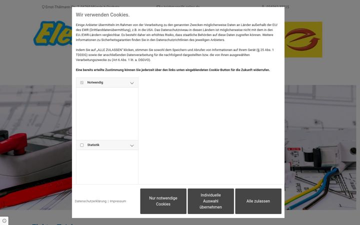 Screenshot of e-teichmann.de