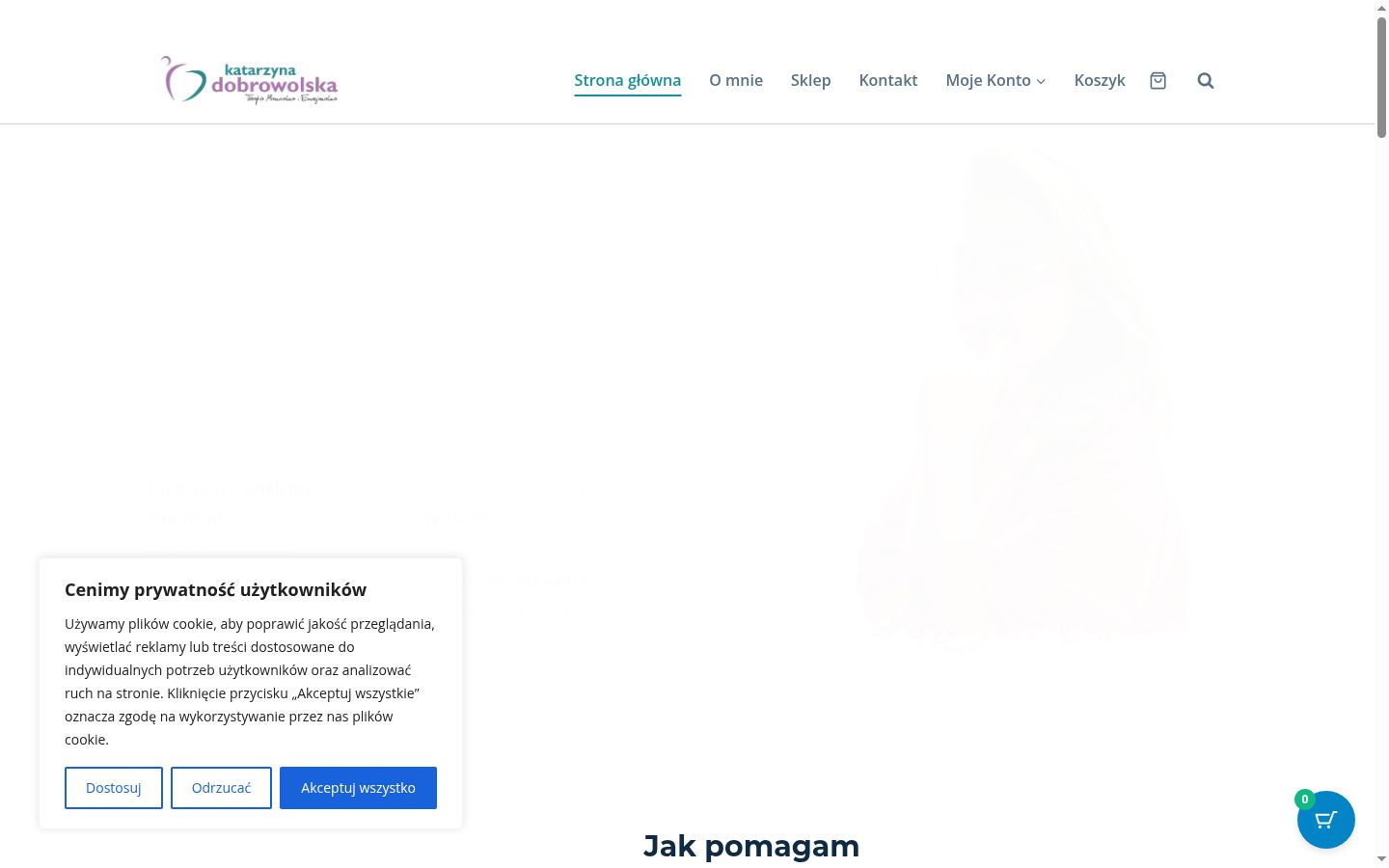 Captura de ecrã do banner de consentimento apresentado antes de qualquer interação