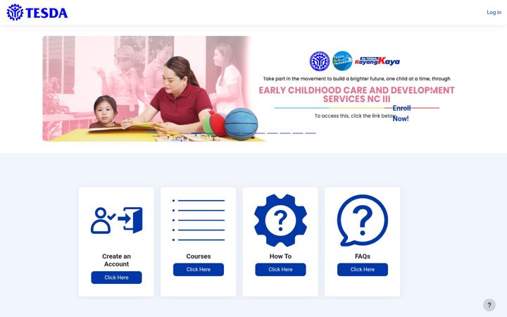 Zrzut ekranu e-tesda.gov.ph