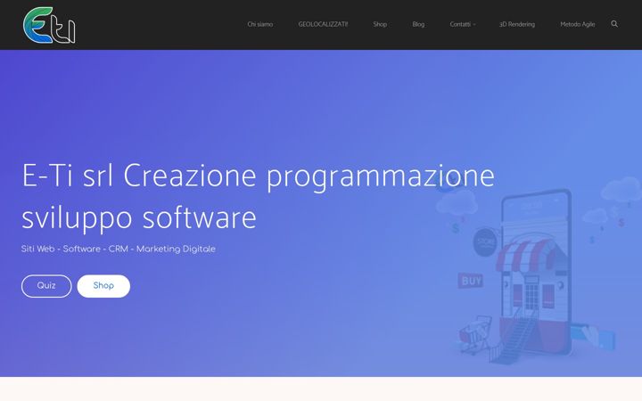 Screenshot of e-tisrl.com