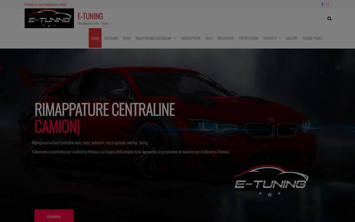 Screenshot van e-tuning.it
