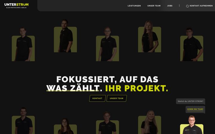 Screenshot of e-unterstrom.de