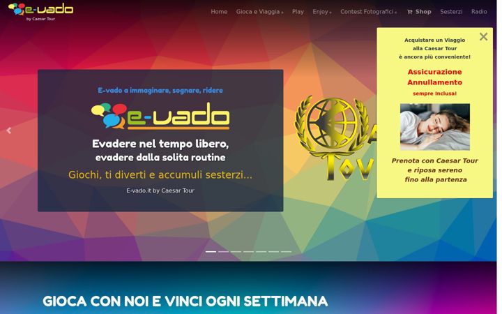 Screenshot van e-vado.it