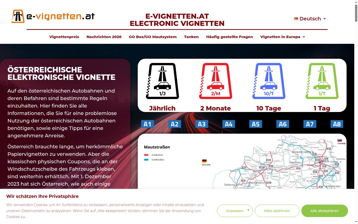 Zrzut ekranu banera zgody wyświetlanego przed jakąkolwiek interakcją