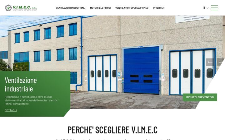 Screenshot van e-vimec.it