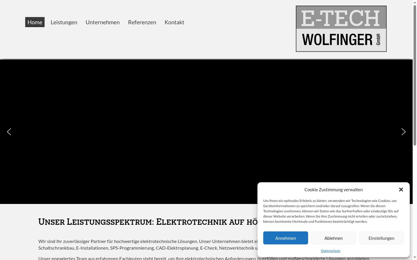 Zrzut ekranu banera zgody wyświetlanego przed jakąkolwiek interakcją
