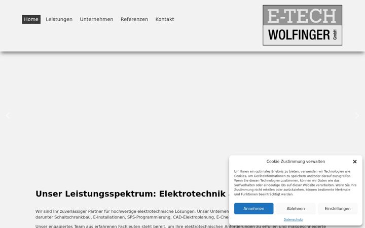 Skærmbillede af e-wolfinger.at