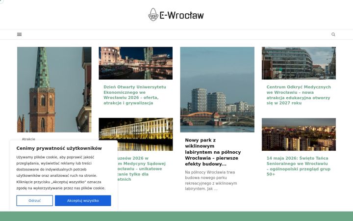 Captura de ecrã de e-wroclaw.com.pl
