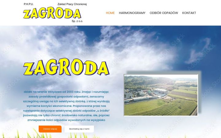Captura de ecrã de e-zagroda.pl
