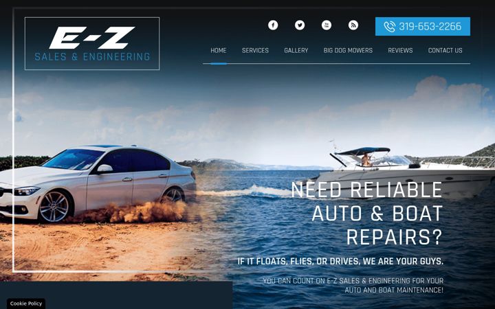 Screenshot of e-zsales.com