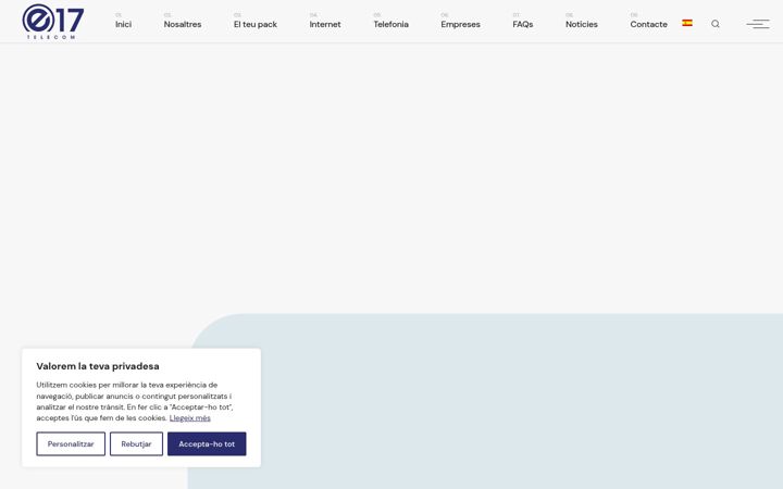 Screenshot of e17telecom.com