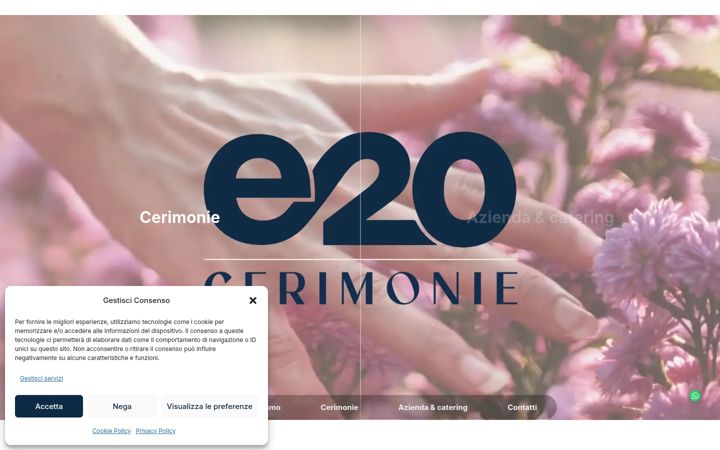 Screenshot of e20aziende.com