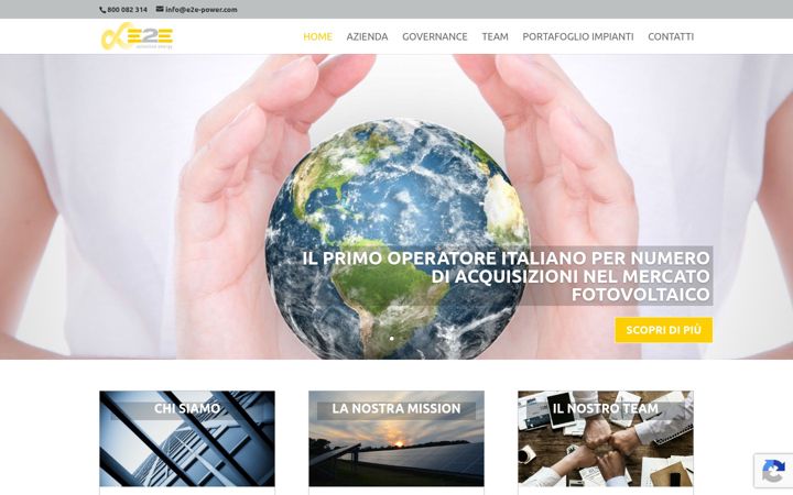 Screenshot of e2e-power.com