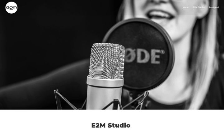 Screenshot of e2mstudio.com