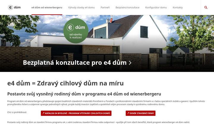 Zrzut ekranu e4dum.cz