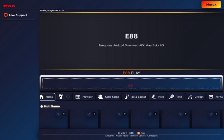 Captură de ecran a e88apk.org