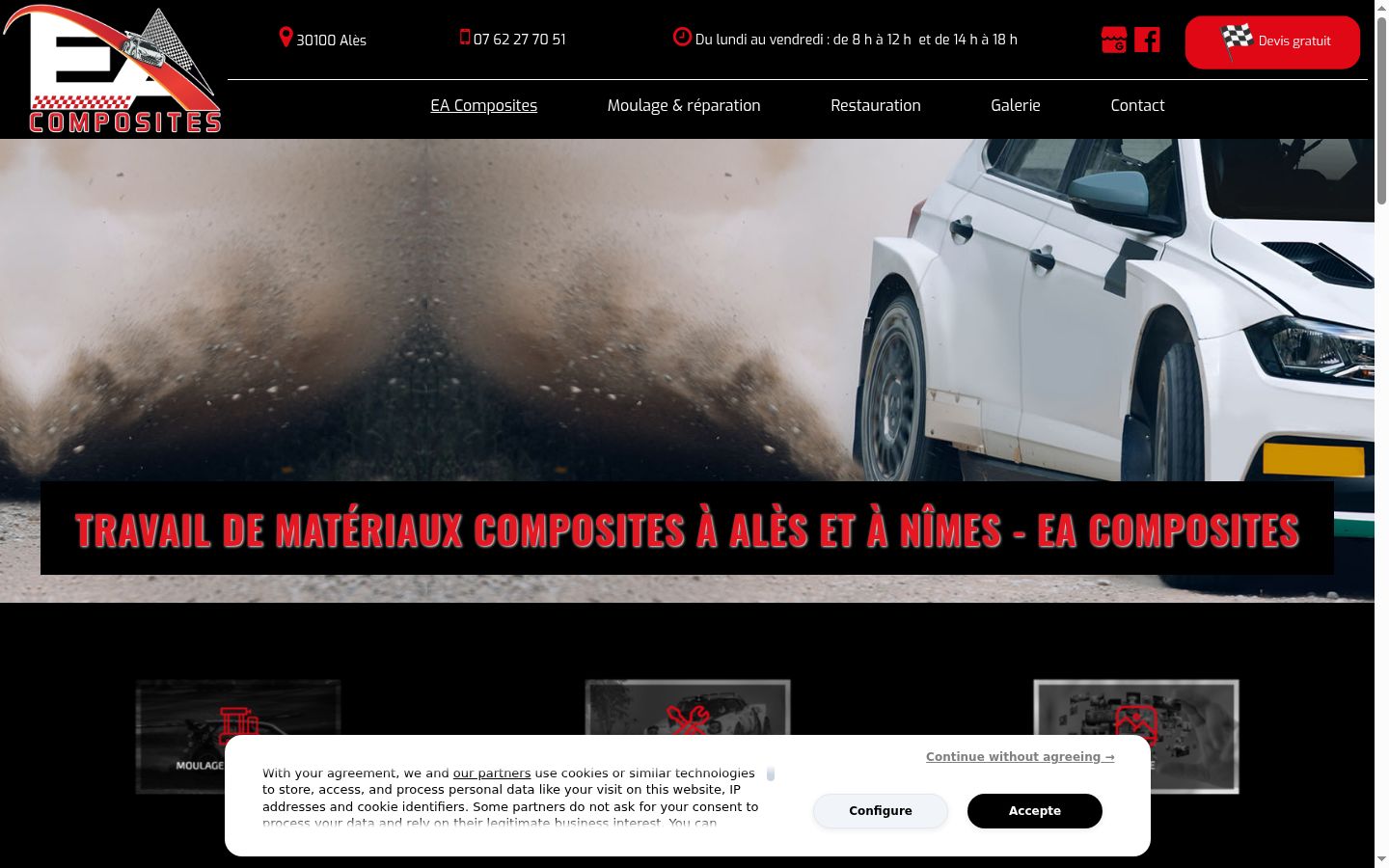 Screenshot tal-banner tal-kunsens muri qabel kwalunkwe interazzjoni