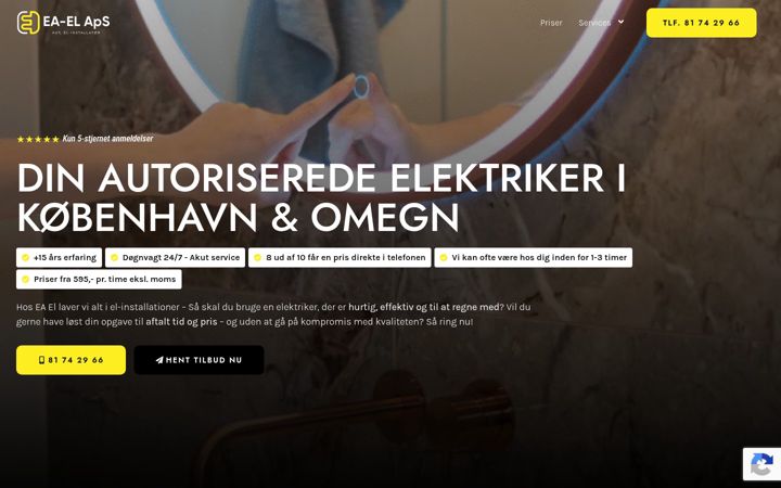 Ekraanipilt saidist ea-el.dk