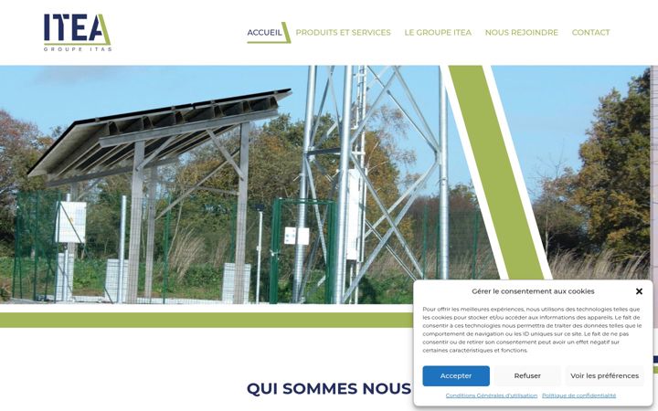 Screenshot of ea-itea.fr