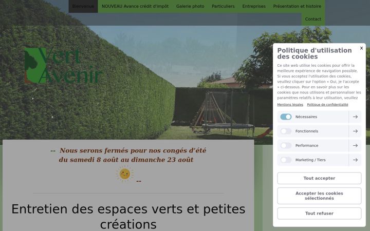 Screenshot of ea-vertavenir.fr