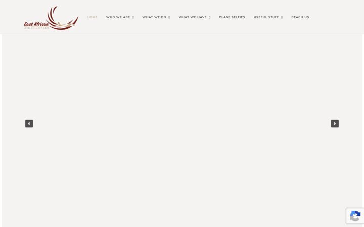 Screenshot of eaaircharters.com