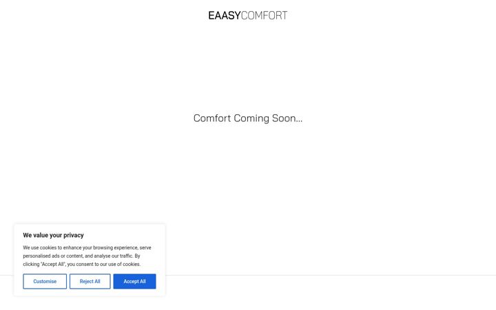 Screenshot of eaasycomfort.com