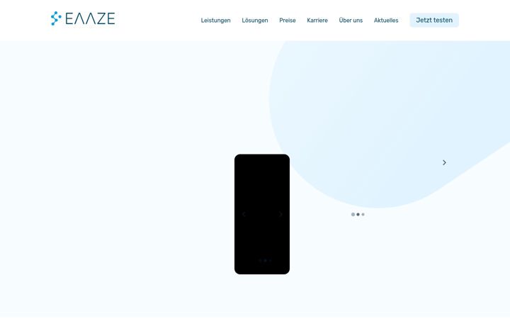 Screenshot ta' eaaze.de