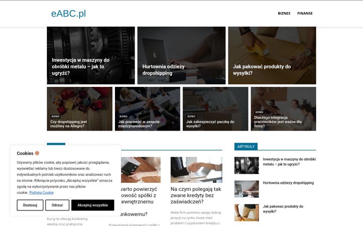 Captura de pantalla de eabc.pl