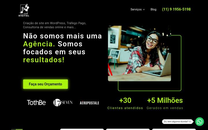 Screenshot stránky eabdigital.com.br