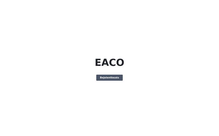 Ekraanipilt saidist eaco.hu