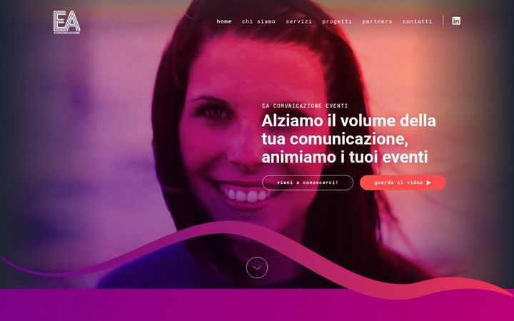 Snímek obrazovky eacomunicazione.it